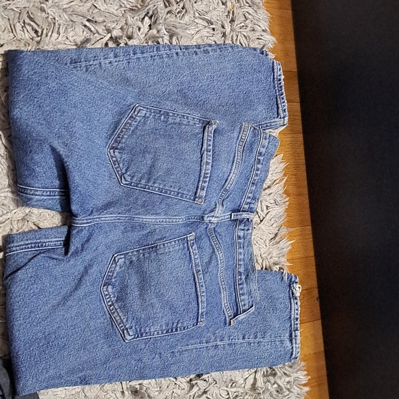 Agolde Women's Medium Blue High-Rise Denim Jeans - Picture 3 of 3